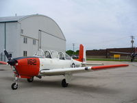 N162WB @ KRFD - Beech T-34B
