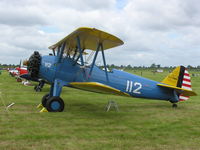 G-BSWC - Stearman visiting the Keevil fly-in - by Simon Palmer