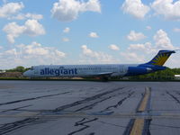 N877GA @ KRFD - MD-83 - by Mark Pasqualino