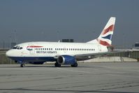 G-GFFA @ MUC - British Airways Boeing 737-500 taxying to the runway