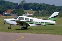 G-BOKB @ ESH - PA-28-161 Warrior 11 - by Les Rickman
