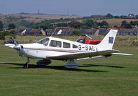 G-SACZ @ ESH - PA-28-161 Warrior 11 - by Les Rickman