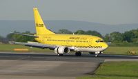 D-AHLN @ EGCC - more taxi than times square - by mike bickley
