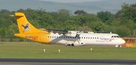 G-BWDA @ EGCC - nice puffin livery - by mike bickley