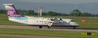 G-WOWC @ EGCC - taxi to depart - by mike bickley
