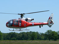 G-BZYB @ EGBO - Westland Gazelle HT3