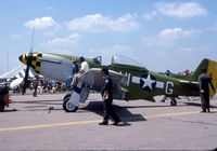 N6306T @ KDAY - Towing out to the flight line - by Glenn E. Chatfield