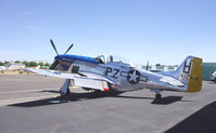 N7551T @ MCE - New paint job - by Bill Larkins