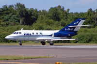G-FRAT @ BOH - Dassault Falcon 20DC - by Les Rickman