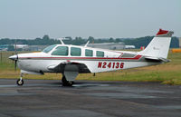 N24136 @ BOH - Beech Bonanza A36 - by Les Rickman