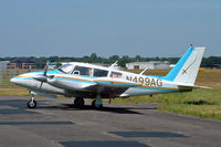 N499AG @ BOH - Piper Twin Commanche PA30 - by Les Rickman