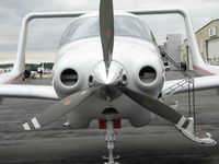 N247CS @ FDK - Business end....one of them.  I suppose this aircraft two business ends. - by Sam Andrews