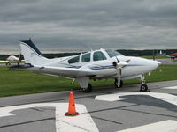 N2147L @ FDK - Nice looking 1976 Baron - by Sam Andrews