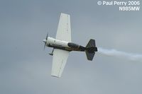 N985MW @ LFI - Frank Ryder putting on a good show, despite the bad weather