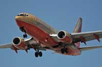 N786SW @ LAS - Southwest Airlines N786SW (FLT SWA417) from Cleveland Hopkins Int'l (KCLE) on final approach to RWY 25L.