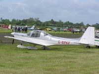 G-BPKF - Grob G115 at Keevil visiting the Vintage fly-in. - by Simon Palmer