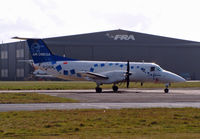 D-CAOB @ BOH - Embraer EMB-120 Brasilia - by Les Rickman