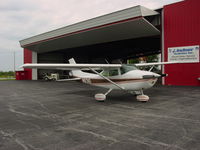 N631S @ KEOK - 1977 Cessna 182Q - by Frank Van Haste