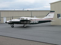 N4128U @ FDK - Nice looking Seneca V at the 2006 AOPA Fly-in.  Flew in from Hartford Brainard Airport (Hartford, CT) [KHFD/HFD]. - by Sam Andrews
