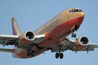 N337SW @ LAX - Southwest Airlines N337SW on final approach to RWY 24R.