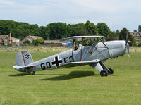 G-RETA @ Old Warden - CASA 1.131 Jungmann 2000 - by Robert Beaver