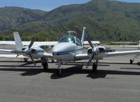 N8540M @ SZP - 1963 Beech 95-B55 (T42A) BARON, two Continental IO-470-L 260 Hp - by Doug Robertson