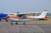 G-BPUM @ BOH - Cessna R.182RG - by Les Rickman
