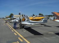N764DC @ SZP - 2001 Diamond Aircraft Ind. Inc. DA 20-C1 ECLIPSE, Continental IO-240, proud pilot - by Doug Robertson