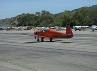N4155 @ SZP - 1955 Mooney M18C MITE, Continental A&AC75 75 Hp upgrade, taxi to runway 22 - by Doug Robertson