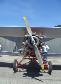 N9032 @ SZP - 1929 Curtiss-Wright TRAVEL AIR 4000, Continental W670 220 Hp engine and prop - by Doug Robertson