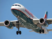 N668AW @ KLAS - America West Airlines / 2002 Airbus A320-232 - by Brad Campbell