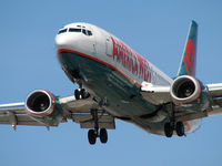 N332AW @ KLAS - America West Airlines / 1987 Boeing 737-3B7