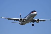 N185UW @ LAX - US Airways N185UW on final approach to RWY 24R. - by Dean Heald