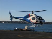 ZK-HDG @ MHB - New Zealand Police Chopper coming in to Mechanic's Bay, Auckland - by Micha Lueck