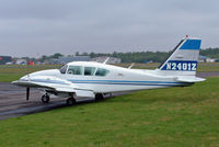N2401Z @ BOH - Piper PA-23 250 Aztec F - by Les Rickman