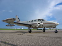 N8SS @ KMOT - Weather Modification Aircraft - by Brian Dilse