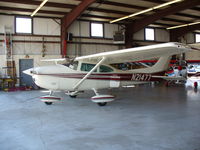 N21477 @ KJVL - Cessna 182