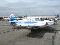 N3397P @ CNO - 1958 Piper PA-23-180 @ Chino Municipal Airport, CA - by Steve Nation