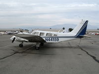 N44159 @ CNO - Air Desert Pacific 1974 Piper PA-34-200 @ Chino Municipal Airport, CA - by Steve Nation