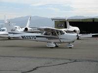 N52070 @ CNO - Flite-to-Freedom 2002 Cessna 172S taxying @ Chino Municipal Airport, CA - by Steve Nation
