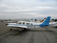 N626JD @ CNO - Air Desert Pacific (titles) 1975 Piper PA-32R-300 @ Chino Municipal Airport, CA - by Steve Nation