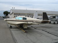 N221BB @ CNO - 1968 Mooney M20C @ Chino Municipal Airport, CA - by Steve Nation