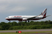 D-ABBB @ BOH - AIR BERLIN 737-800 - by barry quince