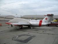 N331CP @ CNO - One Charlie Papa LLC 1967 Aerovodochody L-29 Delfin with red star @ Chino Municipal Airport, CA - by Steve Nation