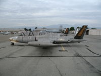 N511FM @ CNO - ex French military 1971 Fouga CM-170 Magister @ Chino Municipal Airport, CA - by Steve Nation