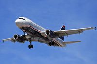 N836AW @ LAS - US Airways (America West) N836AW (FLT AWE139) from Dallas Fort Worth Int'l (KDFW) on final approach to RWY 25L.