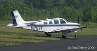 N757F @ PVG - Fresh from her hangar, not even on the taxiway yet