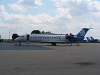 N622BR @ KRFD - CL-600-2B19 - by Mark Pasqualino