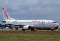 EC-HBN @ BOH - Boeing 737 85P - by Les Rickman