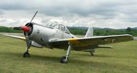 N435WV @ RDG - Beautiful, gleaming Percival P-56 Provost, built 1956. - by Daniel L. Berek